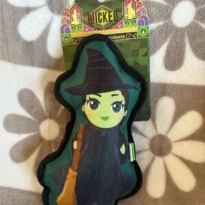 Wicked Elphaba Dog Toy with Squeaker